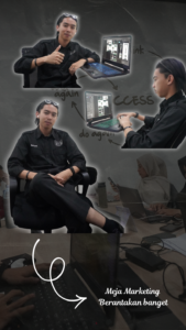Meja Marketing Berantakan banget