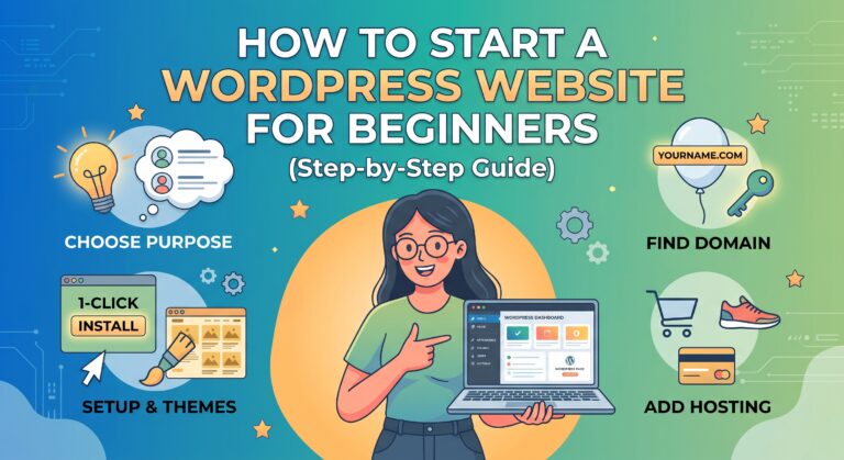 How to Start a WordPress Website for Beginners (Step-by-Step Guide)